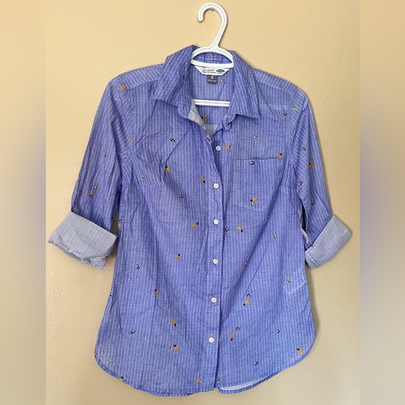 Old Navy Avocado & Pineapple Top - Picture 2 of 5